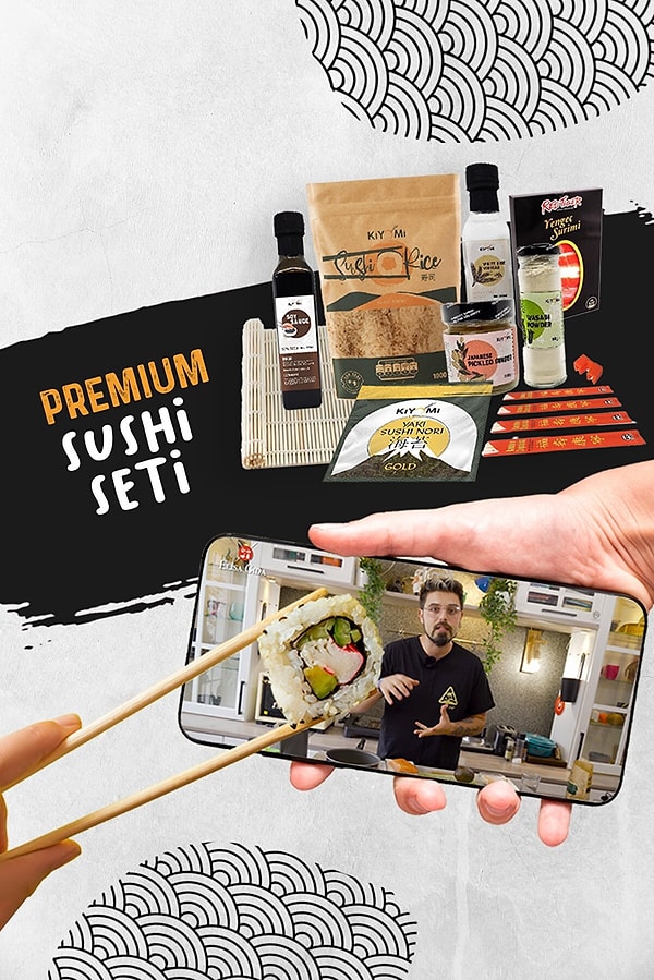 18. Premium Sushi Seti