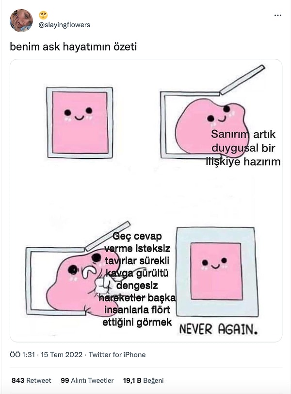 8. Bizi sizler küstürdünüz.