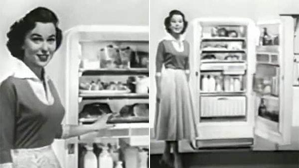 1956 yapımı olduğu belirtilen buzdolabının günümüz teknolojisi ile üretilen buzdolaplarından daha iyi özelliklere sahip olduğu gerçeği karşısında şoke olacaksınız...
