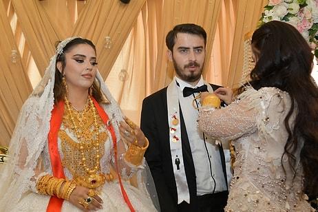 Halay Çekerken Zorlandı: Hakkari'deki Düğünde Geline 5 Kilo Altın Takıldı