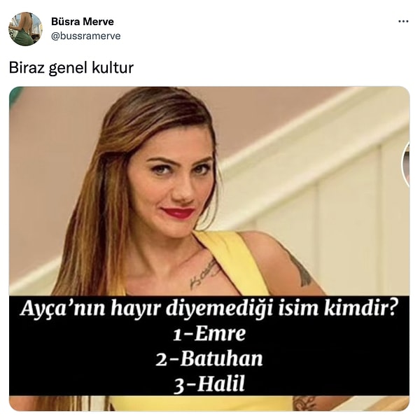 Hayır... Emre, Emre, Emre