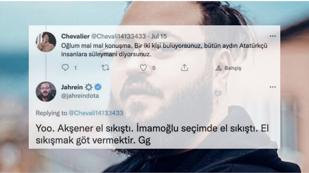 Jahrein'in Ekrem İmamoğlu ve Meral Akşener Hakkındaki İfadeleri Tartışma Yarattı