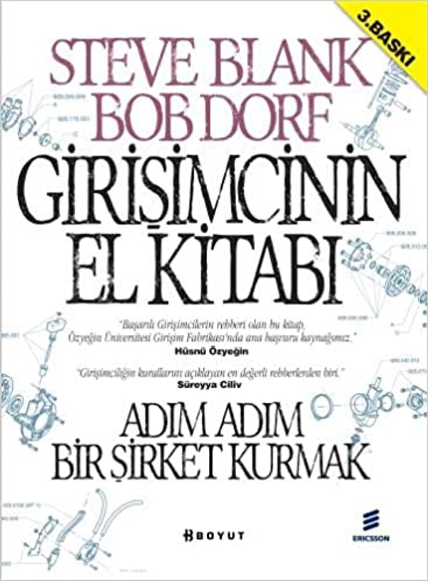 5. Girişimcinin El Kitabı / Adım Adım Bir Şirket Kurmak – Steve Blank Bob Dorf