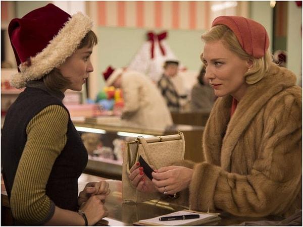 10. Cate Blanchett ve Rooney Mara, 2015 yapımı 'Carol'da, Carol ve Therese karakterlerini canlandırmışlardı.
