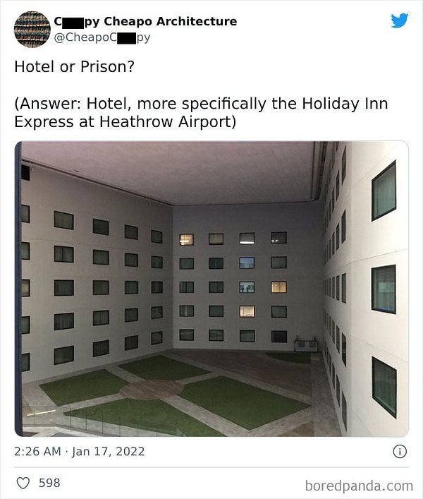 6. Отель, который смахивает на тюремную камеру