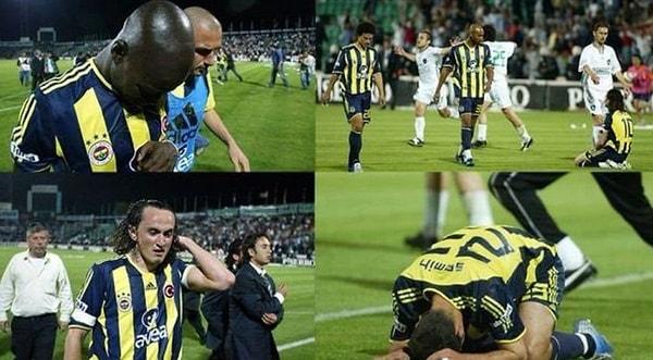 1. Denizlispor maçı. Sene 2006. Appiah'ın 90+8'de topu üst direğe nişanladığı an... Galatasaray mucizevi bir şekilde şampiyon oluyor son maçta.