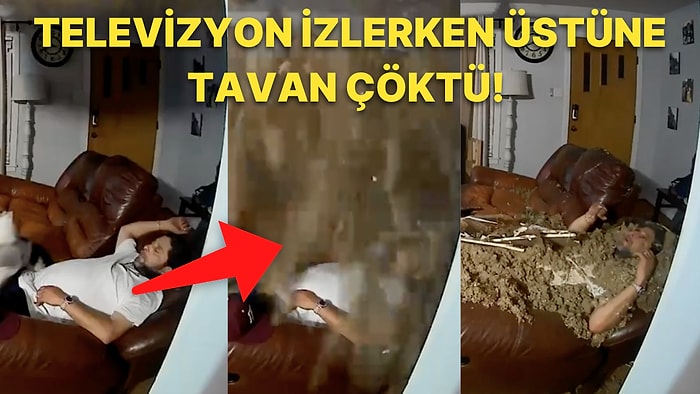 Hayattaki Şansım: Mutlu Mesut Televizyon İzlerken Üstüne Çöken Tavanla Neye Uğradığını Şaşıran Bahtsız Adam