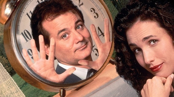 4. Groundhog Day / Bugün Aslında Dündü (1993) - IMDb: 8.1