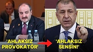 Hakaretler Havada Uçuştu! Ümit Özdağ ve Sanayi Bakanı Mustafa Varank Twitter'da Birbirine Girdi!