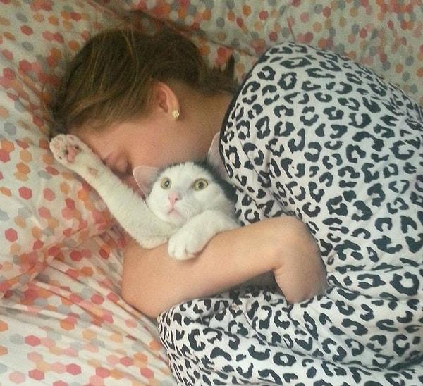 4. Her sabah bağırarak ev halkını uyandıran kediye hiç hoşlanmayacağı bir çözüm bulunmuş: