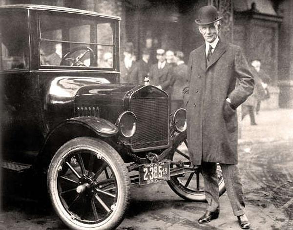 8. Arabanın mucidi Henry Ford değildir.