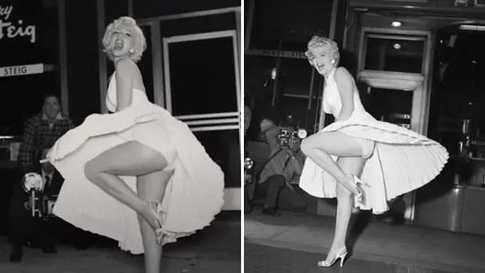 Ана де Армас выглядит точь в точь как Мэрилин Монро в новом фильме Netflix "Блондинка"