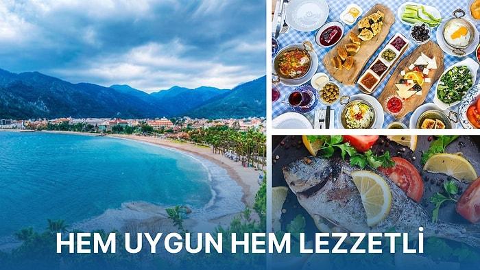 Türkiye'nin Cennetlerinden Biri Olan Marmaris'te Yemek Yiyebileceğiniz Uygun Fiyatlı Restoranlar
