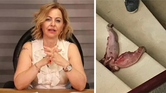 Prof. Dr. Şenol'un Kapısına Dana Dili Bırakıldı!