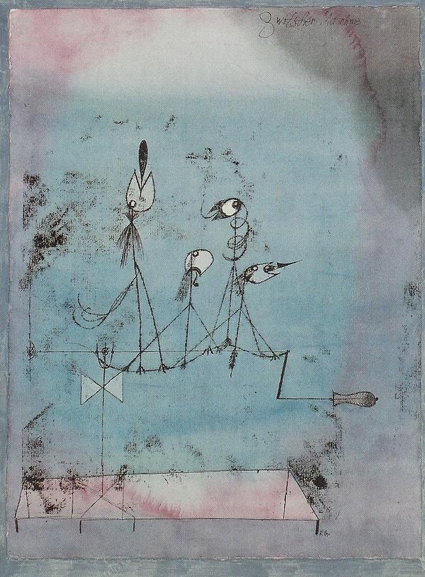 4. Paul Klee - The Twittering Machine (1922)