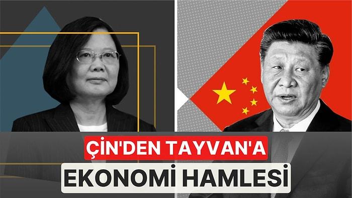 Çin'den Ekonomik Hamle Geldi: Çin Tayvan'a Ait 100'den Fazla Markanın İthalatını Yasakladı!