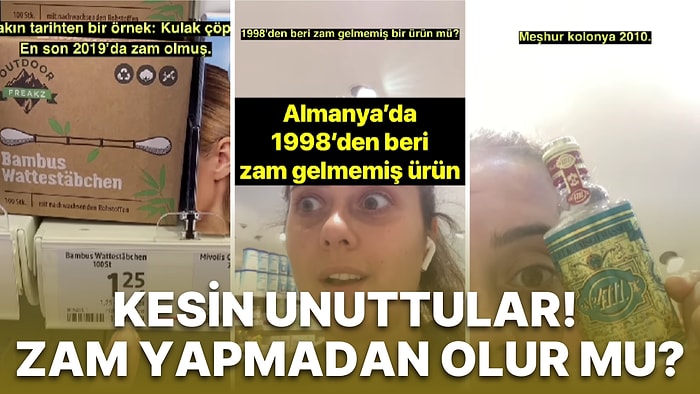 Zam Yapmayı Unutmuşlar! 24 Yıldır Zam Yüzü Görmemiş Ürün Hangisi? Almanya'da Enflasyon Bizden Kötü mü?