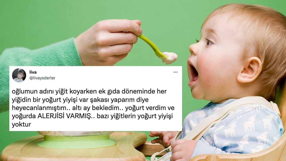 "Her Yiğidin Bir Yoğurt Yiyişi Vardır" Demek İçin Oğlunun Adını Yiğit Koyan Kadına Gelen Güldüren Yorumlar