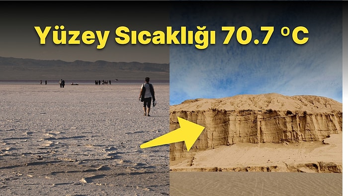 Dünya'daki Gerçek Cehennemde Hiçbir Canlı Yaşayamıyor! Sıcaklıkların 70 ºC Olduğu Lut Çölü'nü Anlatıyoruz