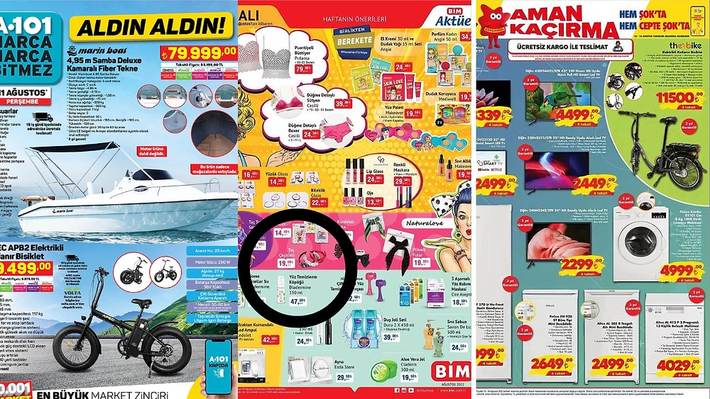 8 - 14 Ağustos Haftasında A101, BİM ve ŞOK Aktüel Ürünler Listesinde Neler Var?