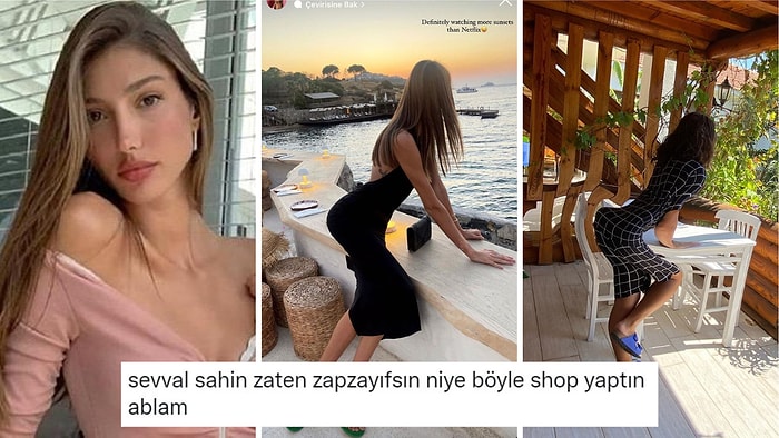 Sevval Şahin'in Tövbe Estağfurullah Dedirten Bir Değişik Pozu Goygoycuların Diline Düştü