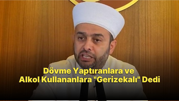 'Dövme Yaptırmak İçin Ya Gerizekalı Ya Da Alkollü Olman Lazım; Gerçi Alkollüysen de Gerizekalısın' Diyen İmam