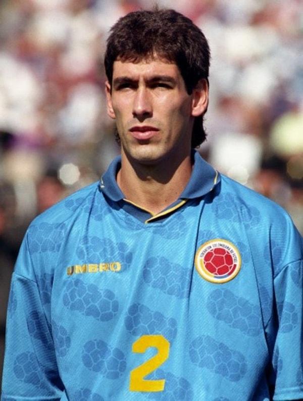 18. Kolombiyalı savunma oyuncusu Andrés Escobar - 1994: