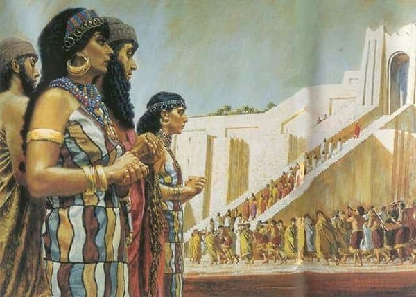 Mezopotamya'nın bazı insanları özgürdü ve haklarının olmasından hoşnutlardı. Bu insanlar; rahipler, krallar, zenginler, tüccarlar ve esnaftan oluşuyordu.