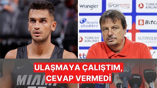 Ergin Ataman'dan Milli Takım'a Gelmeyen Ömer Faruk Yurtseven'e: ''Türk Halkından Özür Dilemesi Gerekiyor''