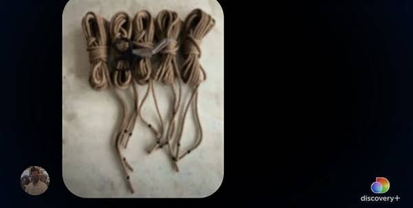 Она даже поделилась изображениями различных веревок, которые Арми хотел использовать на ней.