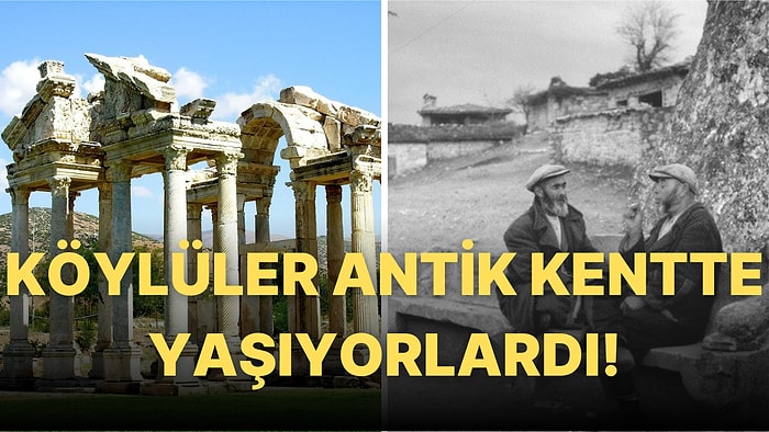 Ara Güler'in Keşfinden Önce Köylülerin Antik Sütunlar Üzerinde Pişpirik Oynadığı Aphrodisias Kenti