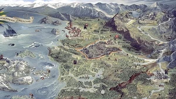 4. Oyunun haritası The Elder Scrolls V: Skyrim'in haritasından yüzde 20 daha büyük.