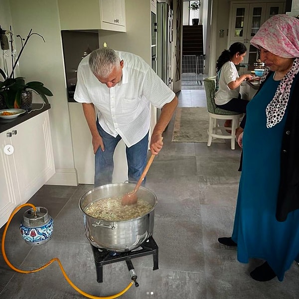 Fakat bazı dikkatli sosyal medya kullanıcıları, Yıldırım'ın mutfak tüpü, ocak ve tencerenin gölgesinin olmadığını fark etmiş, bu da akıllara fotoğrafın photoshoplu olabileceğini getirmişti.