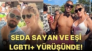 Eşi Çağlar Ökten ile Tatil Rotasını İsviçre'ye Çeviren Seda Sayan, Zürih'te LGBTI+ Yürüyüşüne Katıldı!