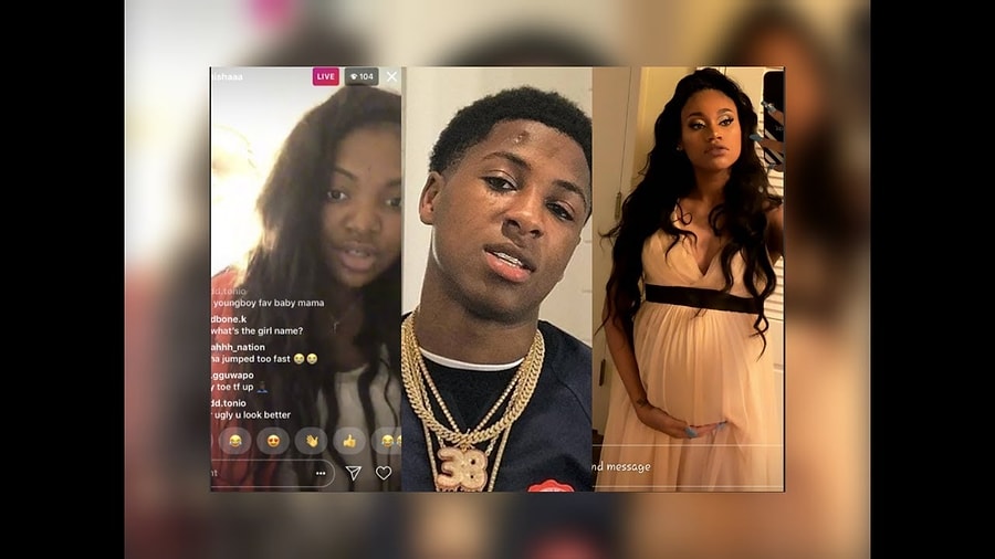 All of NBA Youngboy's Baby Mamas - Onedio
