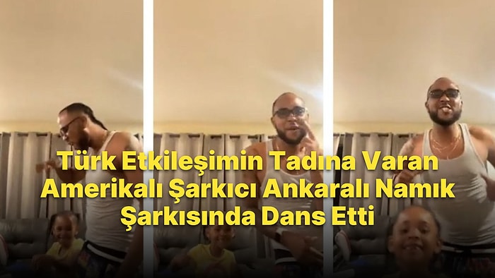 Amerikalı Şarkıcı Türk Etkileşiminin Kokusunu Aldı: Ankaralı Namık ve Ümit Besen Şarkılarında Dans Etti