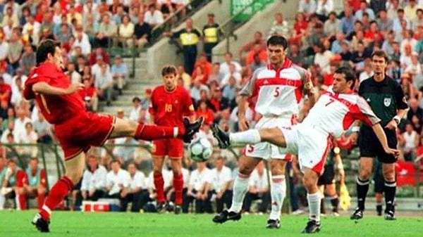 1. Belçika 0 - 2 Türkiye (Euro 2000)