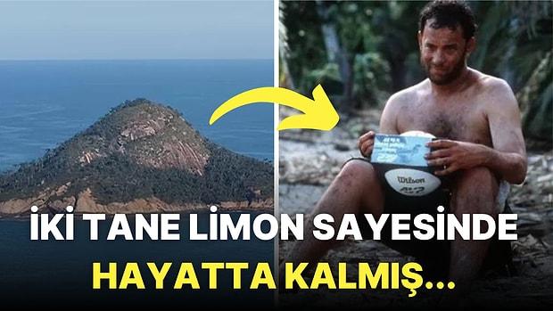 Film Değil Gerçek! Mahsur Kaldığı Issız Adada Limon Sayesinde Günlerce Hayata Tutunan Adamın Hikayesi