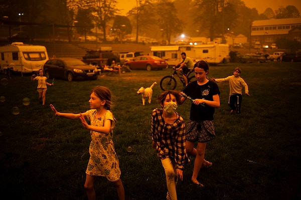 Bushfire Evacuation Center, Sean Davey, Australia