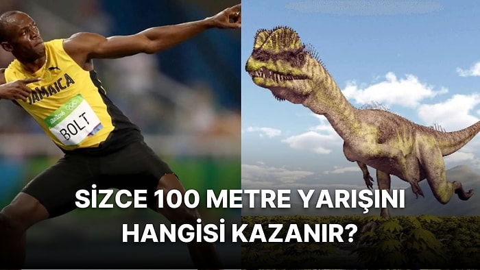 Bir Dilophosaurus ve Usain Bolt Yarışsa Kazanan Kim Olurdu?