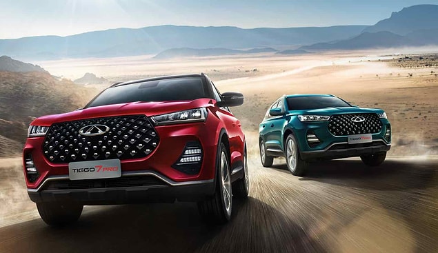 Bu modellerden biri tamamen sportif coupe SUV modeli Omoda 5. Diğeri 5 koltuklu kompakt SUV modeli Tiggo 7 ve 7 koltuklu orta boy SUV modeli Tiggo 8. Bu modellerden biri tamamen sportif coupe SUV modeli Omoda 5. Diğeri 5 koltuklu kompakt SUV modeli Tiggo 7 ve 7 koltuklu orta boy SUV modeli Tiggo 8.
