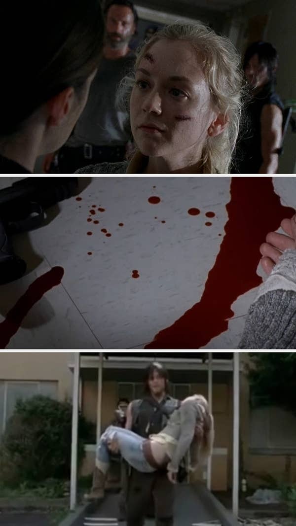 14. 'The Walking Dead' dizisindeki Beth Greene karakteri!