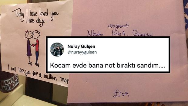Kocasının Romantik Bir Not Bıraktığını Düşünürken Beşiktaş Kadrosuna Rastlayan Kadına Gelen Eğlenceli Yorumlar