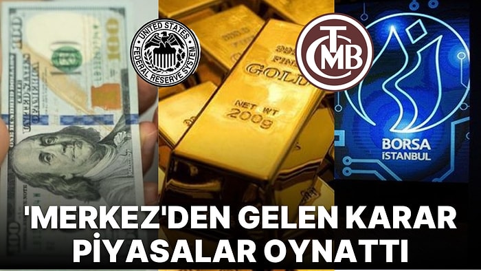 Fed Tutanaklarından Belirsizlik Çıkınca TCMB Kararına Odaklanan Piyasalar, Şok Kararla Dalgalandı