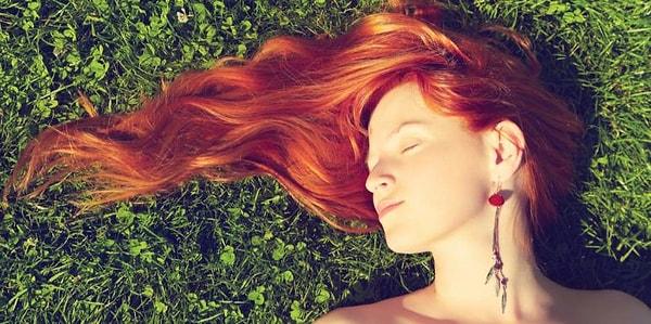 9- Kızıl saçlı olmanın sağlığı etkilediğini biliyor muydunuz?