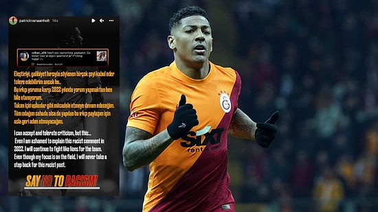 Galatasaray'ın Ünlü Oyuncusu Patrick van Aanholt Kendisine Karşı Yapılan Irkçı Yoruma Tepki Gösterdi!
