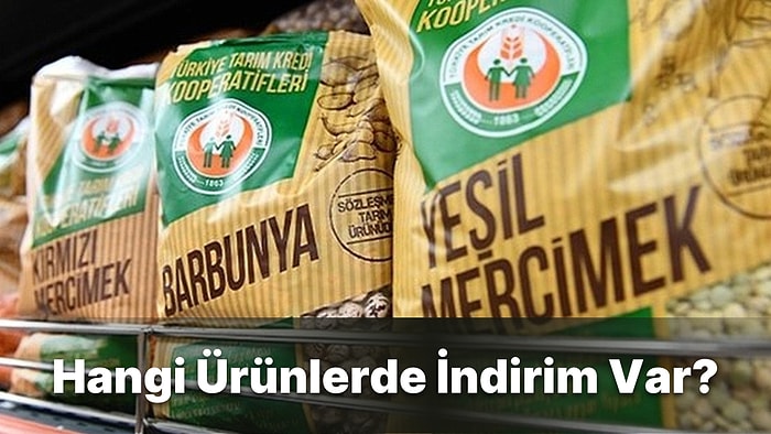 16 - 22 Ağustos Tarım Kredi Market İndirim Kataloğu: Hangi Ürünlerde İndirim Var?