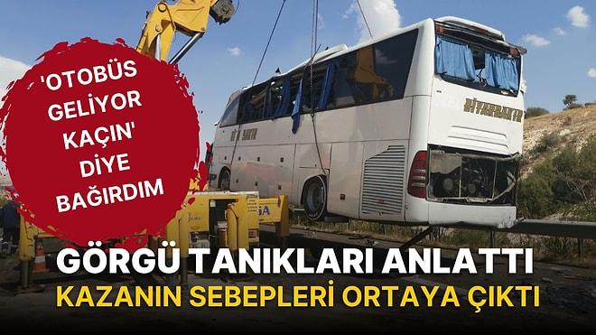Görgü Tanıkları Anlattı Gaziantep'teki Kazanın Sebepleri Ortaya Çıktı: 'Otobüs Geliyor Kaçın' Diye Bağırdım