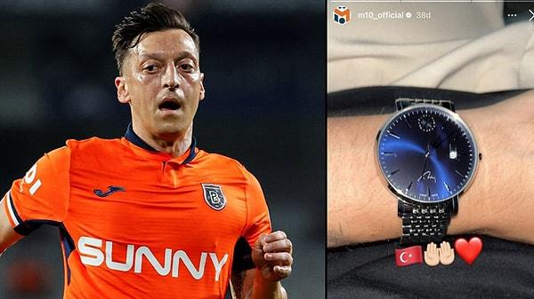 Mesut Özil'in saat paylaşımından sonra ise çeşitli çevrelerden tepkiler geldi: 👇