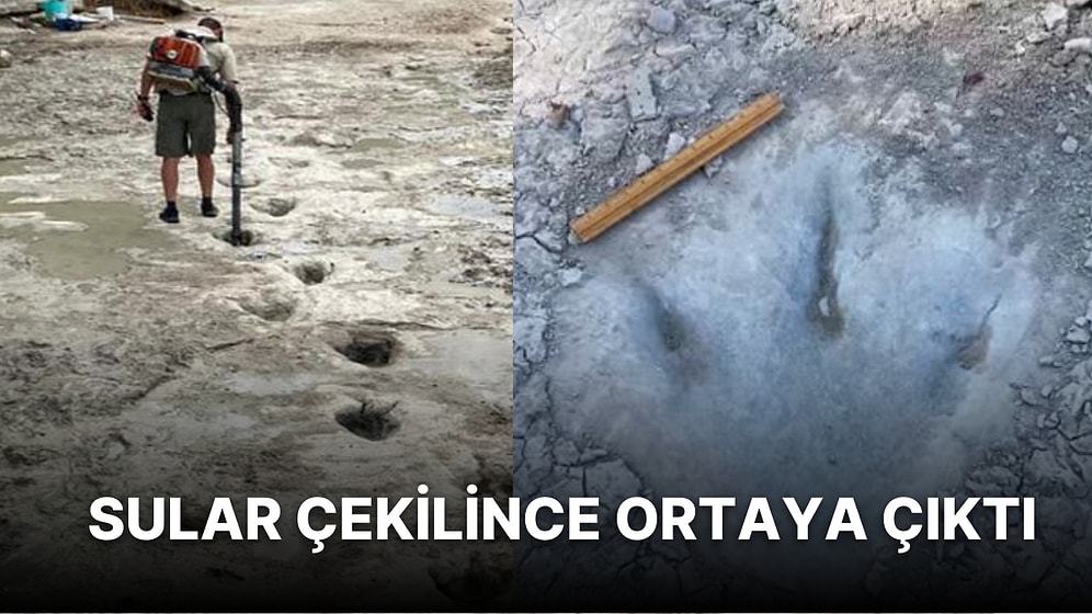 Aşırı Kuraklık 113 Milyon Yıllık Dinozor Ayak İzlerini Ortaya Çıkardı